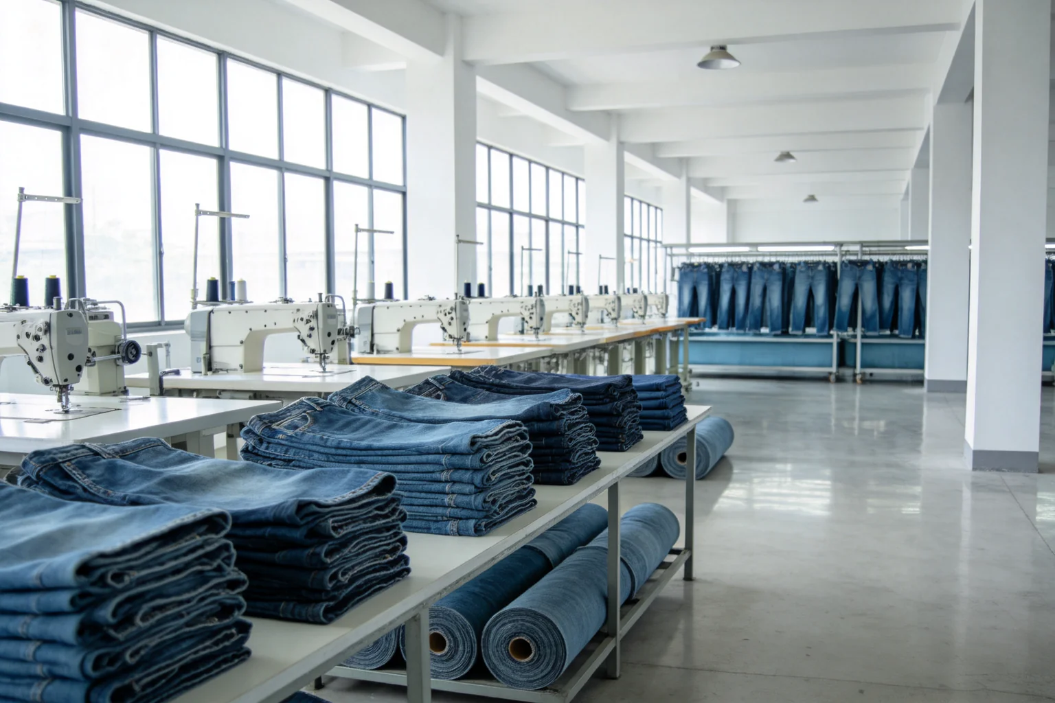 Fabrication de Confection & Denim en Chine
