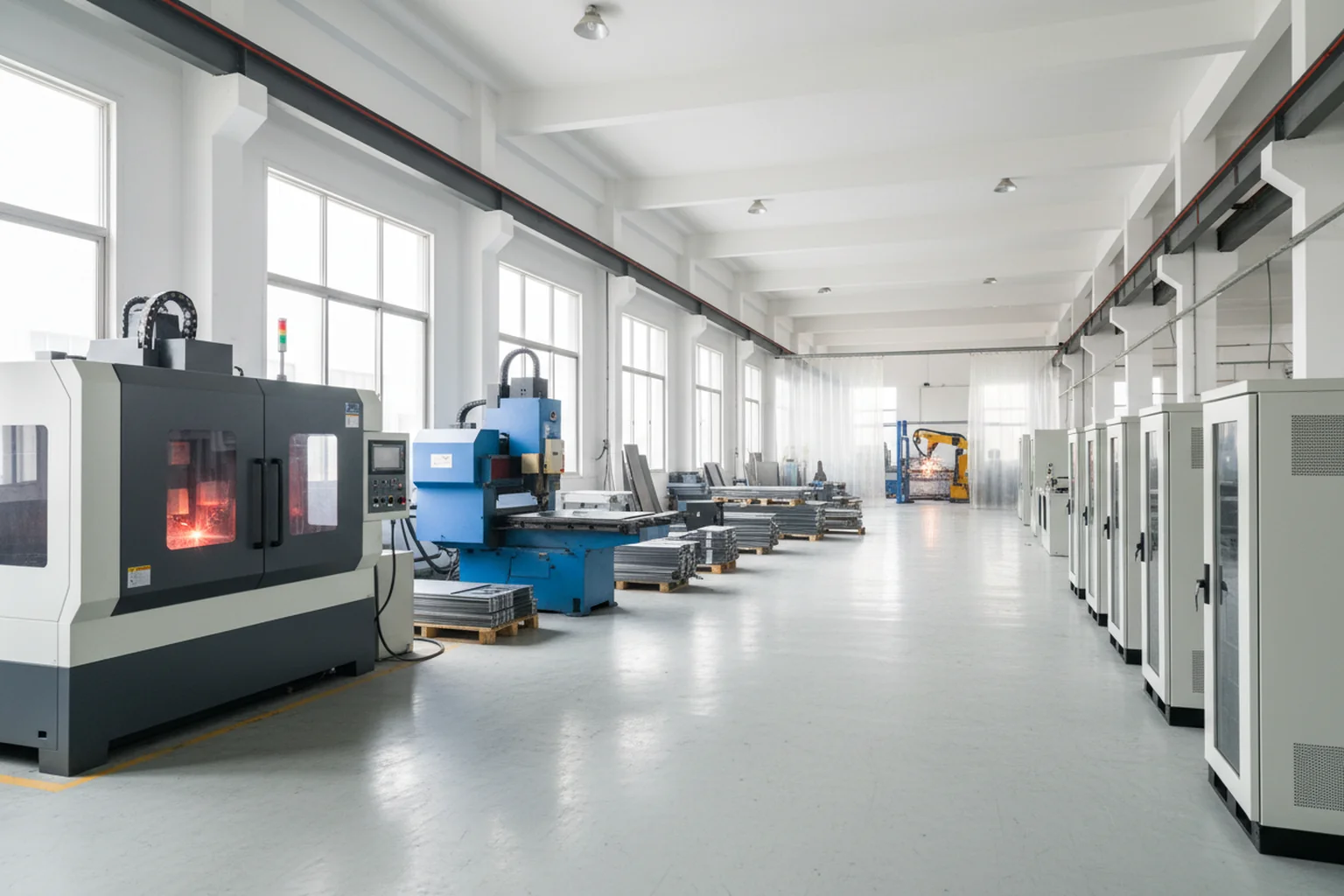 Fabrication de Tôlerie & Armoires en Chine