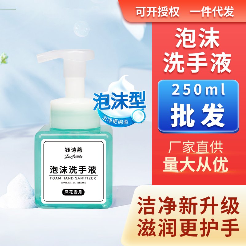 Snow Blossom Foam Mousse Hand Wash