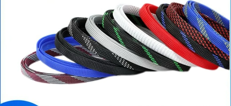 Chengtong Braided Sleeving PET Expandable Braided Sleeving, Multi-Colour