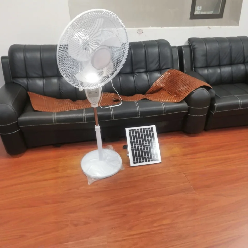Chunhang Appliance 16 in Solar DC Stand Fan, 12 V