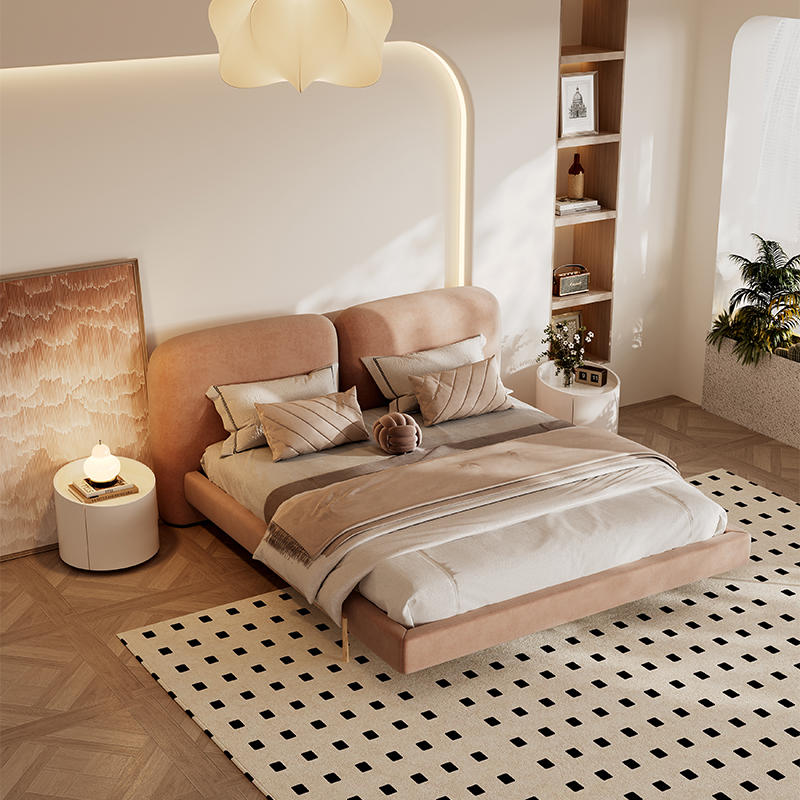 Upholstered Bed C9057