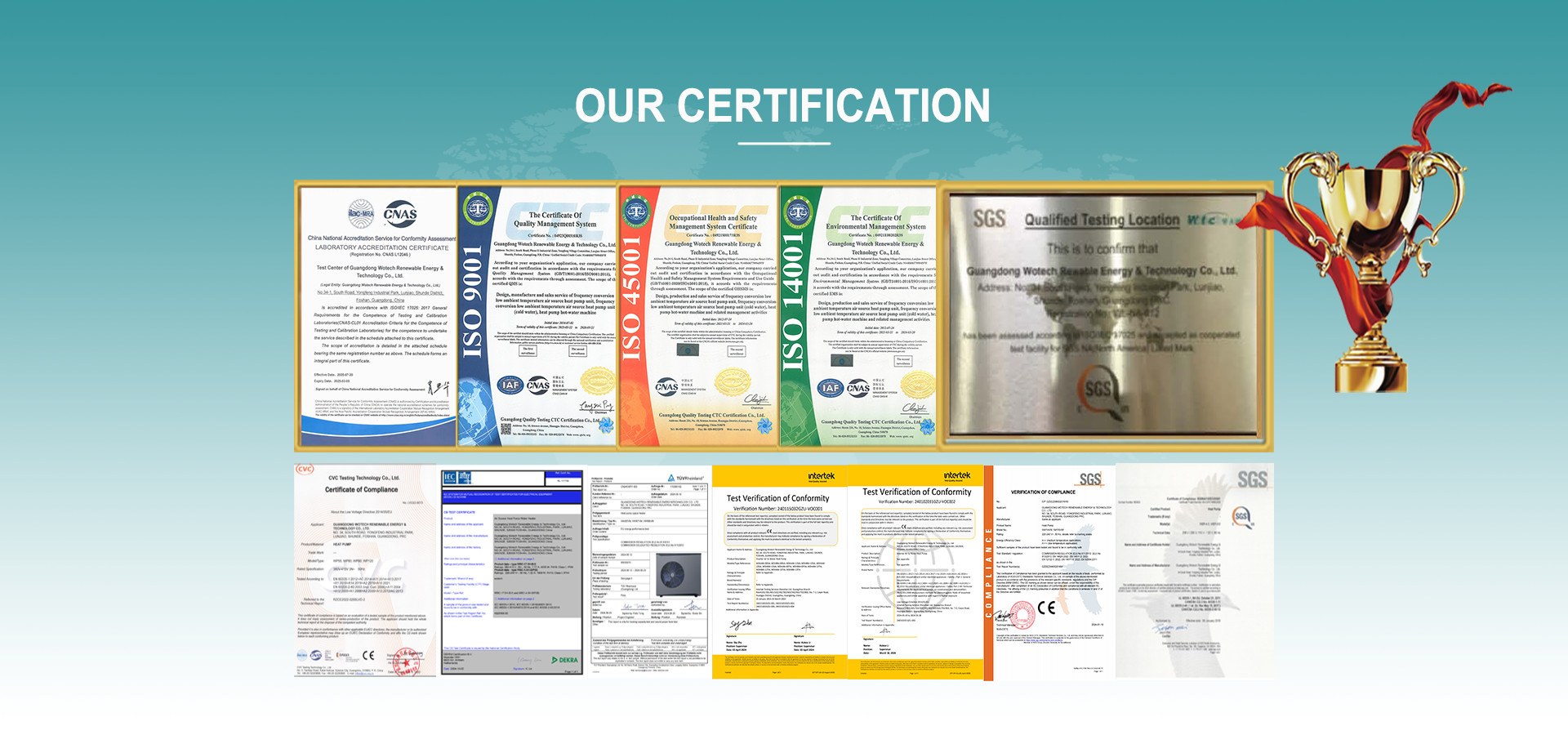 Product image · factory website