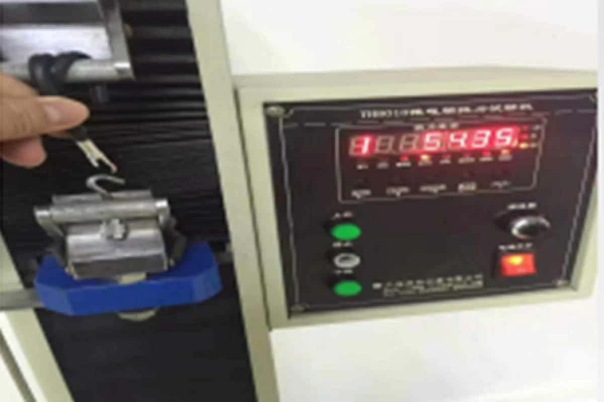Huisheng Electronics facility &middot; Tensile Test in Progress