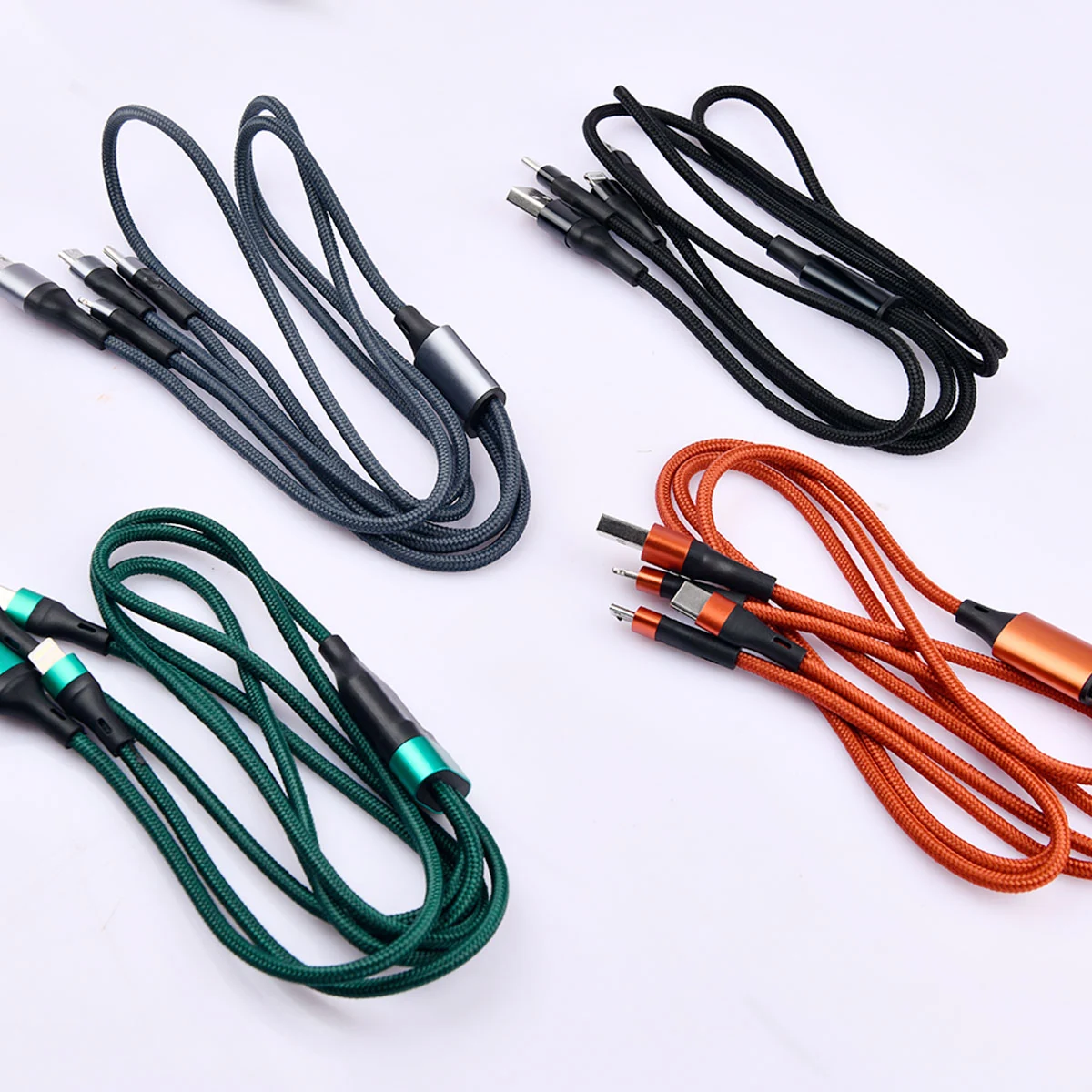 Huisheng Electronics &middot; Braided Charging Cable Pair