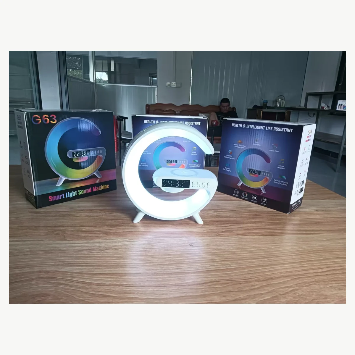 Jingyu Electronics &middot; Smart Lamp Speaker, Retail-Boxed