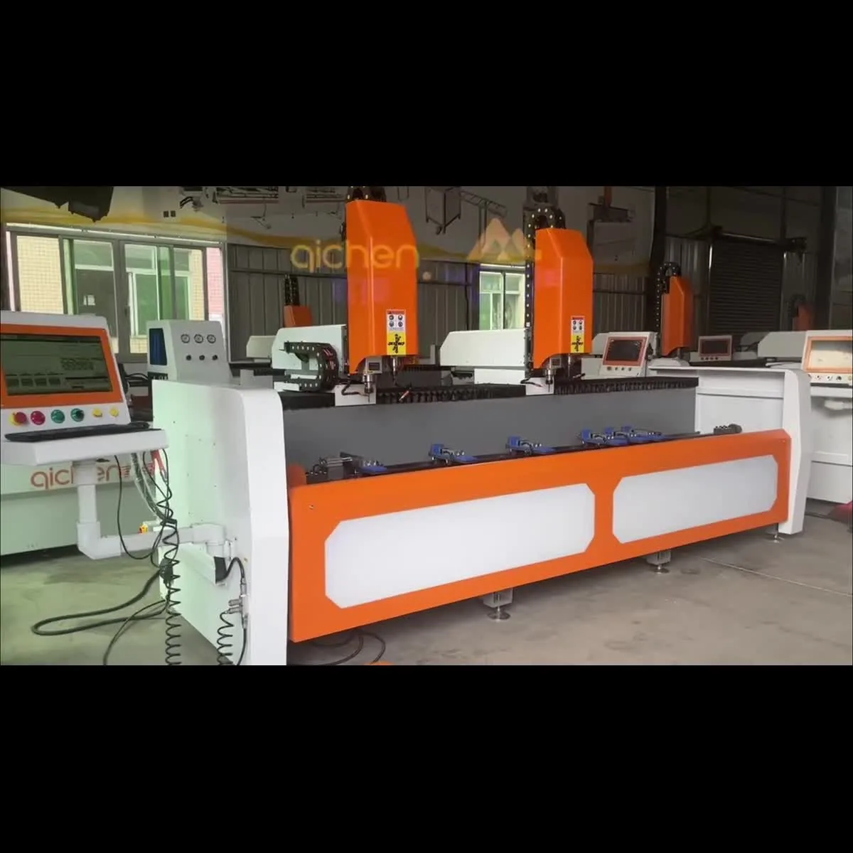 Manlide 3000C2S Profile Machining Center — aluminum machinery demo