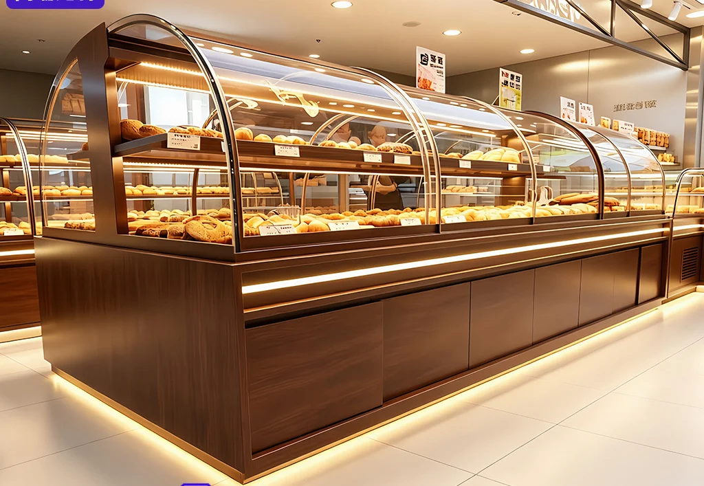 Mingsheng Display Bakery Display Cabinet