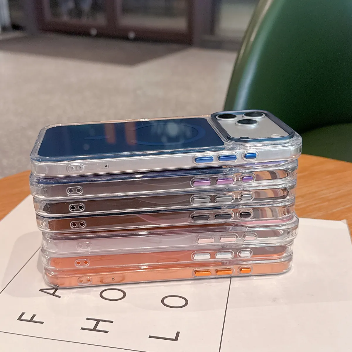 Mingxin Cases Stacked — Wall and Camera Rim