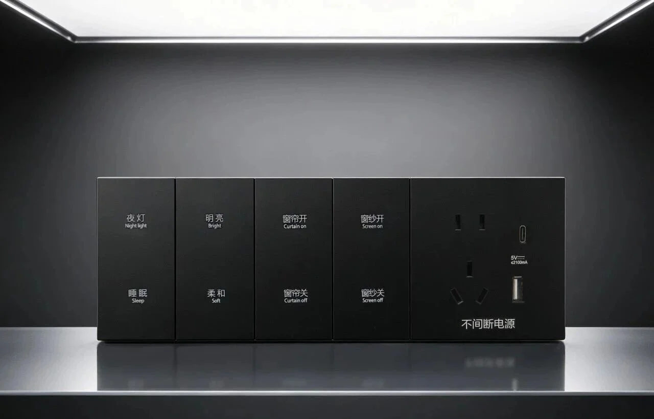 Ocyuan Smart Hotel Control Panel Set