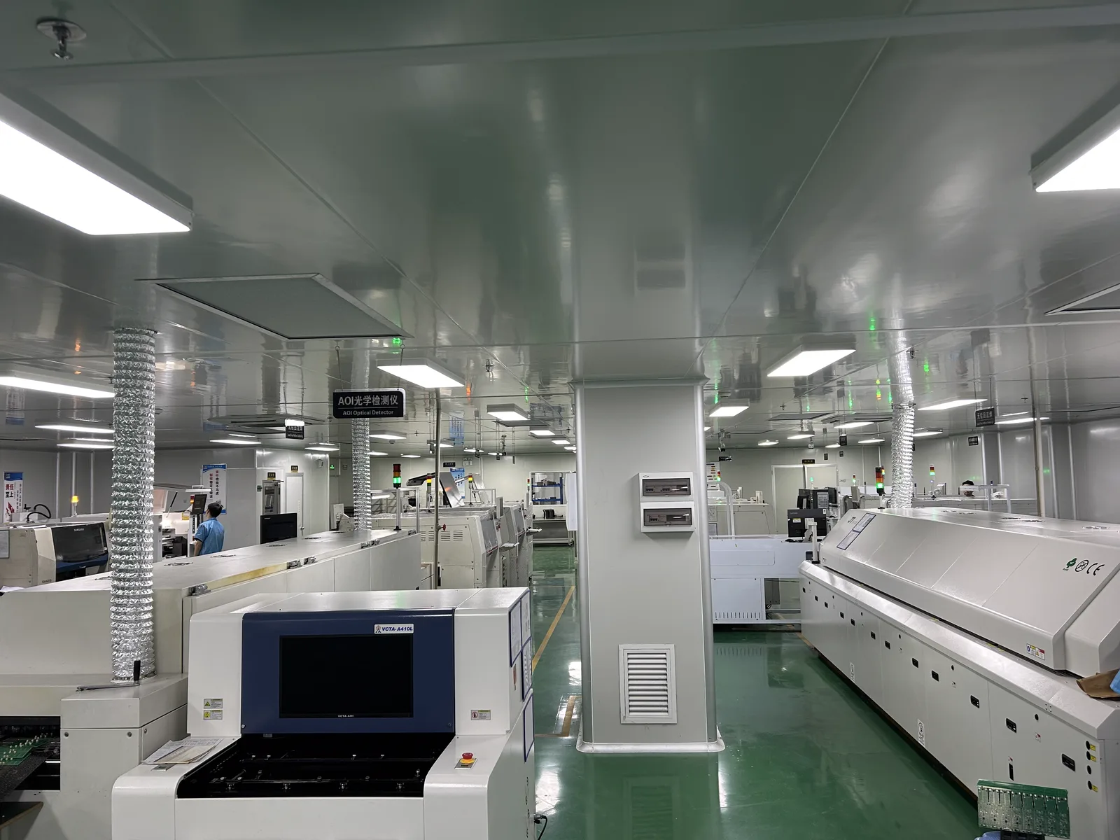 Pengxin Electronics AOI Optical Inspection and Reflow Line