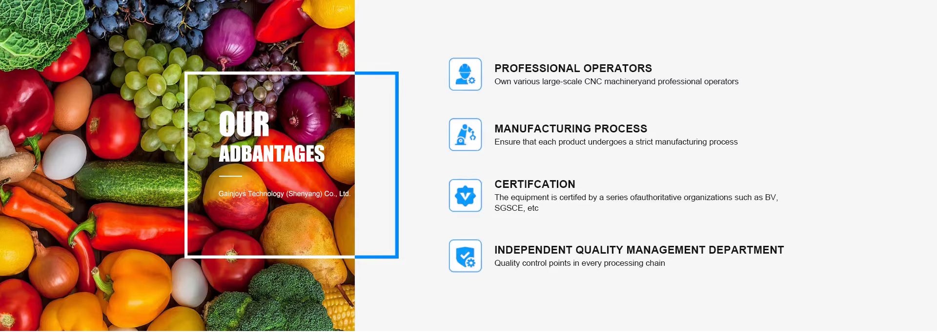 Product image · factory website