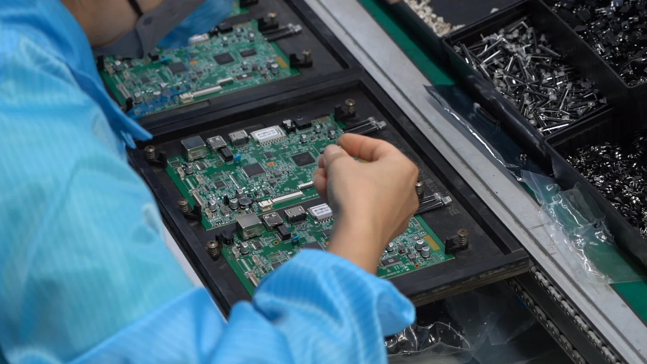 Shenpuneng Electronics production floor · Production-floor view #07