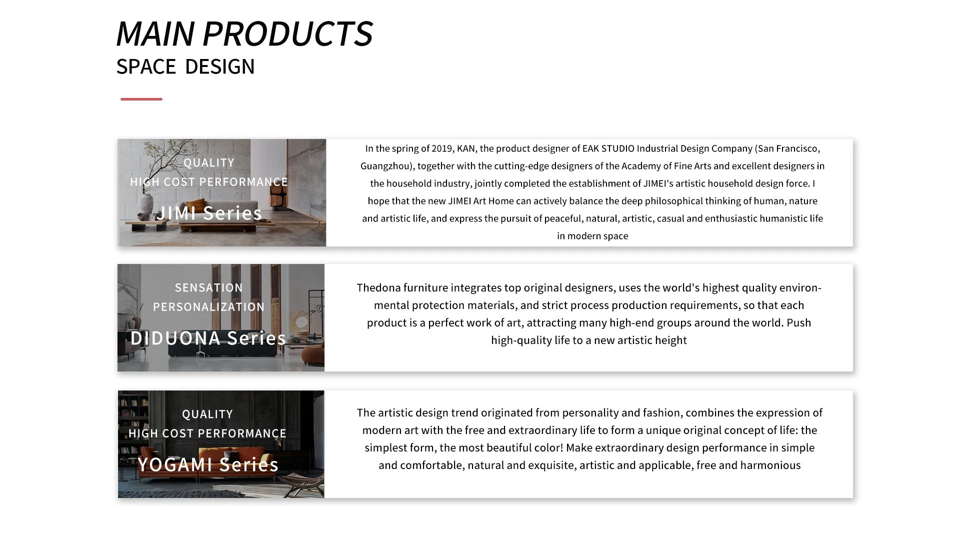 Product image · factory website