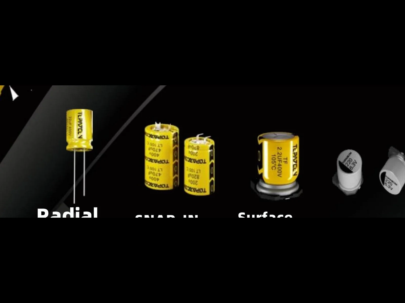 TOPAZCON Capacitors Capacitor Product Families