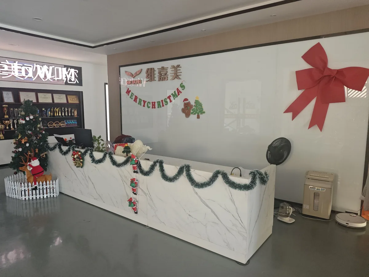 WJM Silicone factory reception area in Shenzhen