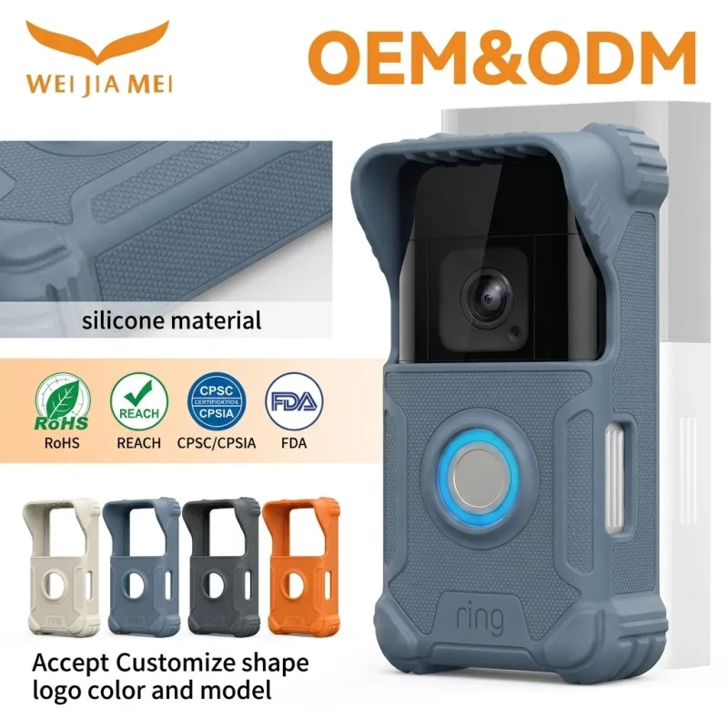 WJM silicone case for AI hardware device