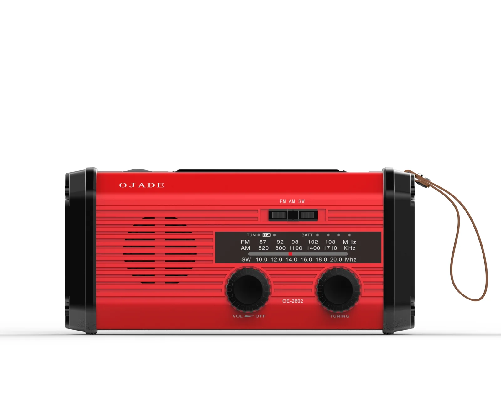 Xiboman Emergency Radio, Red Housing