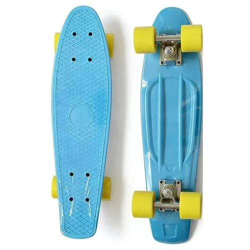 Yuwei Sports 22 in Plastic Cruiser, Blue
