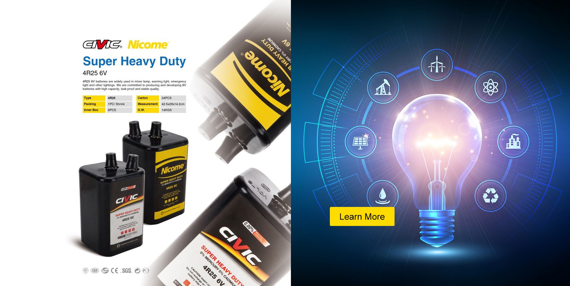 Product image · factory website
