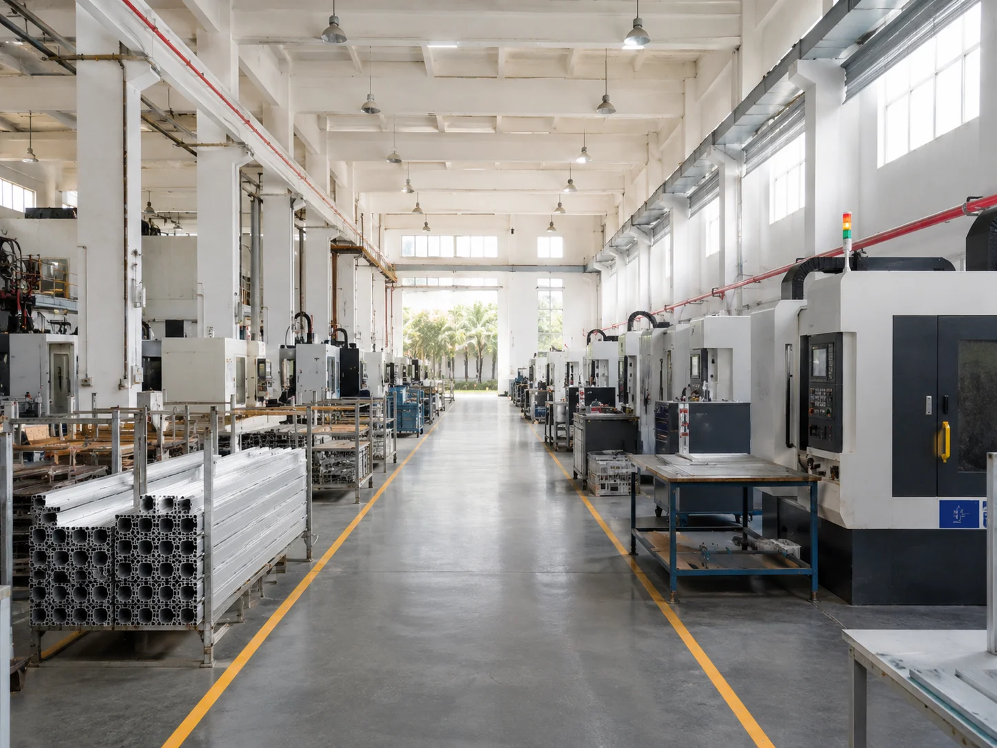 A Greater Bay Area manufacturing workshop floor